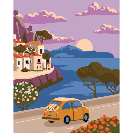 Travel Along the Coast Paint-by-Number Kit by Artist's Loft®